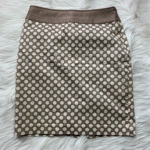 The Limited Polka Dot Pencil Skirt